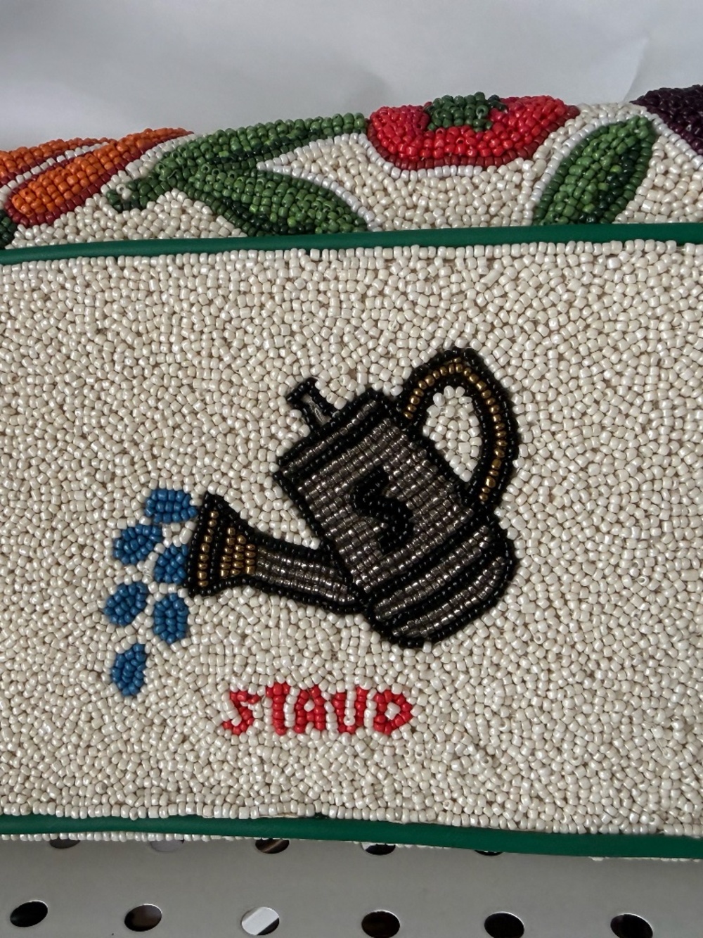 STAUD Beaded Tommy Bag New w tag rare - Picture 4 of 11